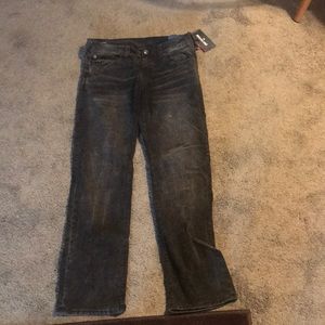 True Religion Ricky Straight Corduroy Pants